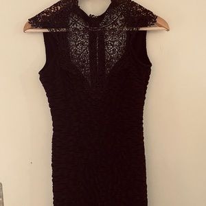 Arden B Black Lace Dress